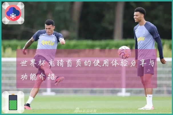 世界杯竞猜首页的使用体验分享与功能介绍