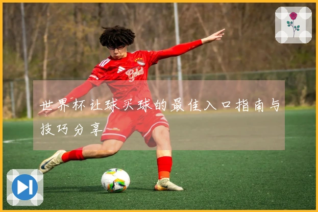 世界杯让球买球的最佳入口指南与技巧分享