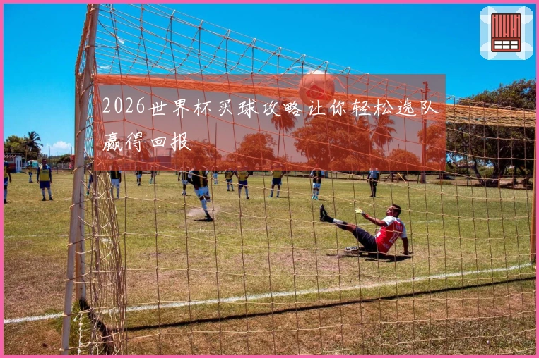 2026世界杯买球攻略让你轻松选队赢得回报